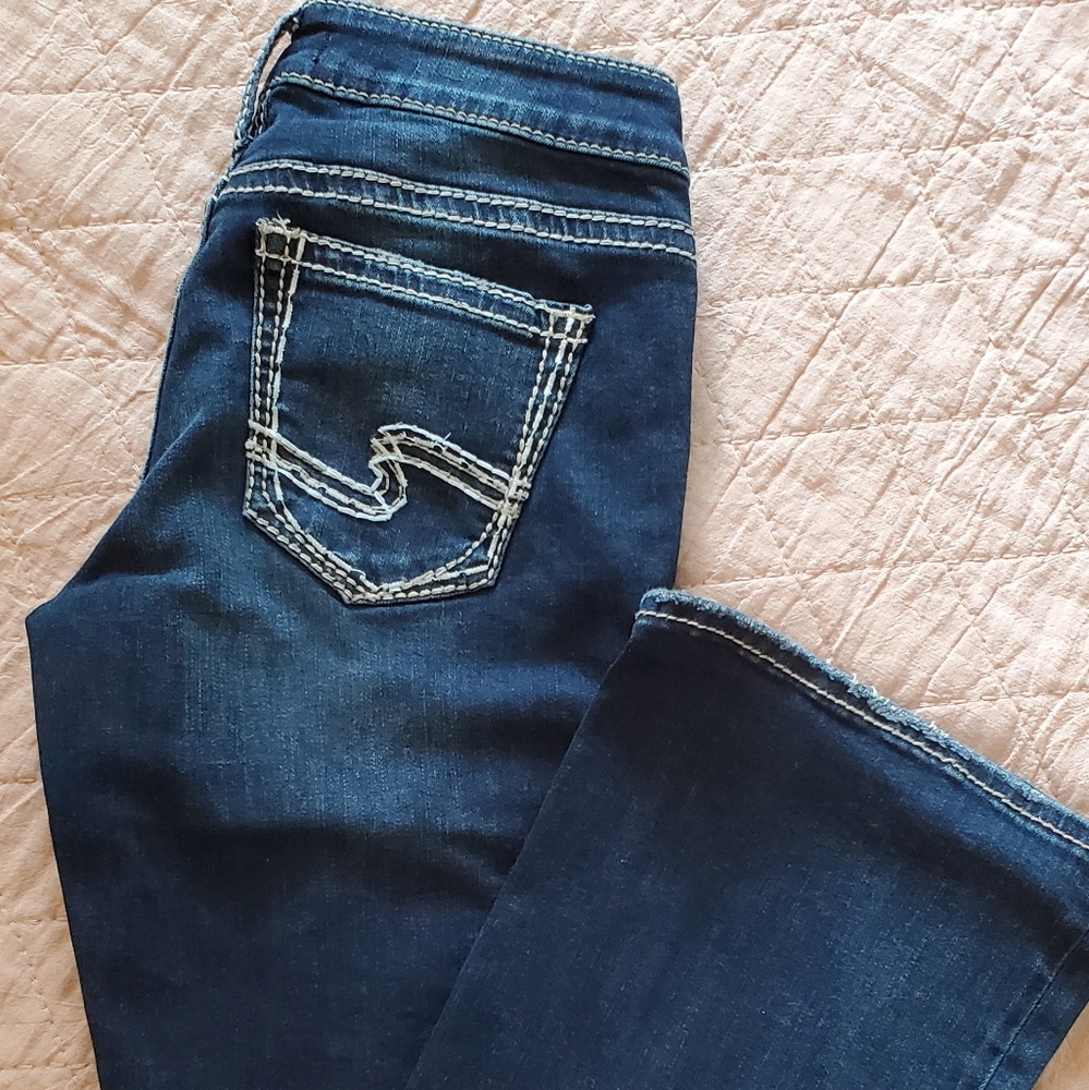 Silver Suki Bootcut 26x33